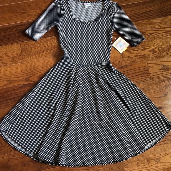 🖤Rare🖤 Lularoe Polka Dot Nicole - Picture 2 of 6